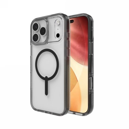 Etui ZAGG Santa Cruz Snap MagSafe na iPhone 17 Pro Max - przezroczysto-czarne