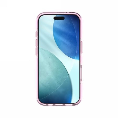 Etui ZAGG Santa Cruz Snap MagSafe na iPhone 17 - przezroczysto-różowe