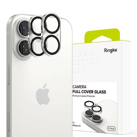 Osłona aparatu Ringke Camera Full Cover 2-pack na iPhone 17 - czarna