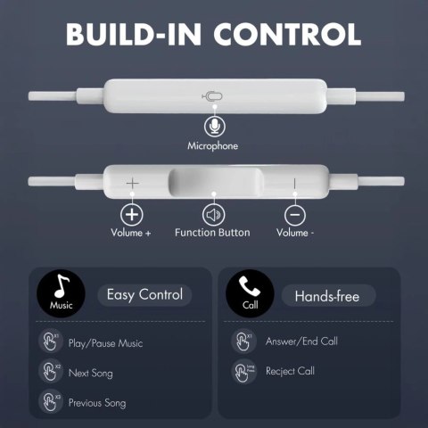 Słuchawki Tech-Protect Ultraboost Core G2 USB-C - czarne
