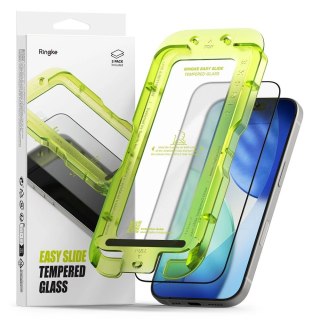 Szkło hartowane Ringke Easy Slide 2-pack na iPhone 17 - czarne