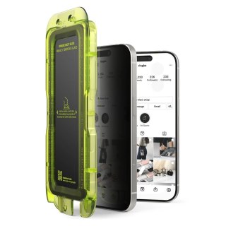 Szkło prywatyzujące Ringke Easy Slide 2-pack na iPhone 17 - czarne