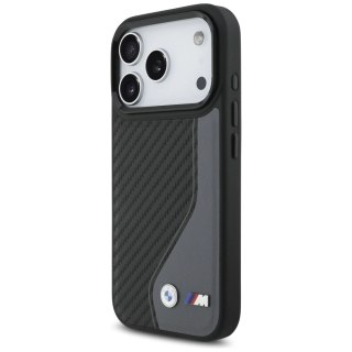 Etui BMW M Carbon Logo MagSafe na iPhone 17 Pro - grafitowe