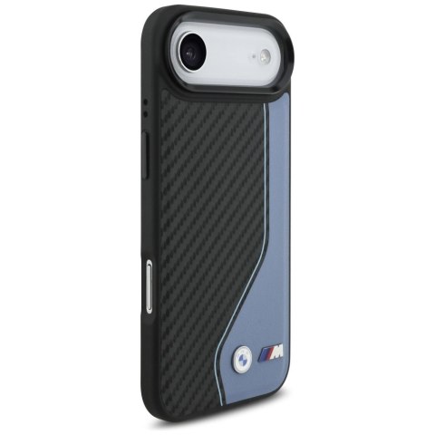 Etui BMW M Carbon Logo MagSafe na iPhone Air - niebieskie