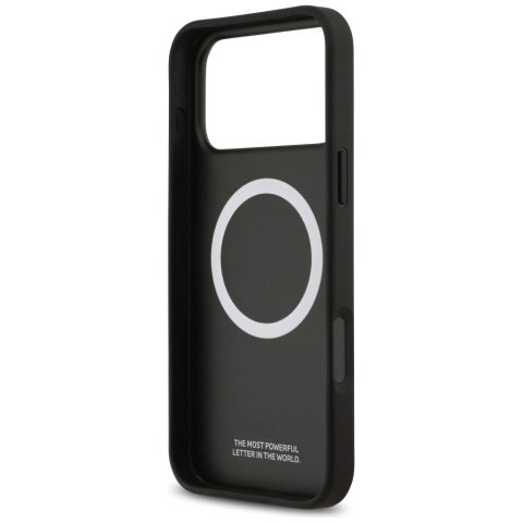 Etui BMW M Kevlar Lines & Logo MagSafe na iPhone 17 Pro Max - czarne
