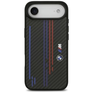Etui BMW M Kevlar Lines & Logo MagSafe na iPhone Air - czarne