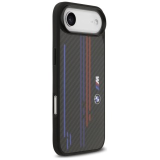 Etui BMW M Kevlar Lines & Logo MagSafe na iPhone Air - czarne