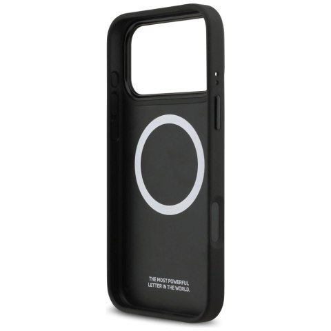 Etui BMW M Quilted Logo MagSafe na iPhone 17 Pro Max - grafitowe