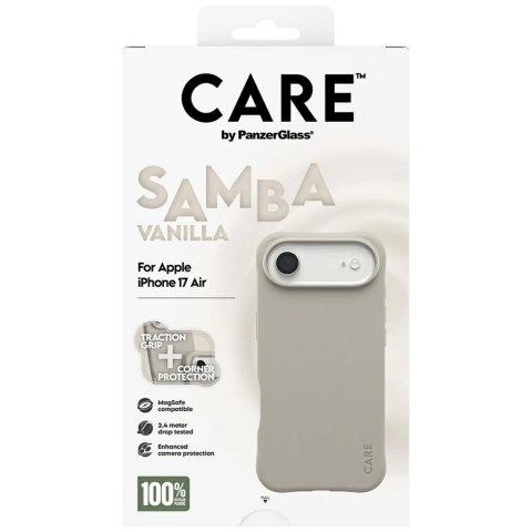 Etui CARE by PanzerGlass Fashionable Samba MagSafe na iPhone Air - szary