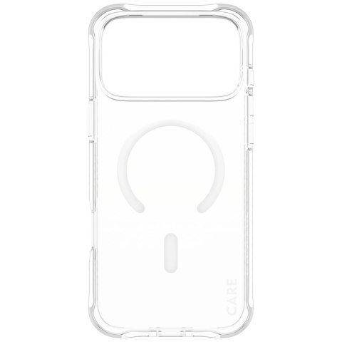 Etui CARE by PanzerGlass Fashionable Samba w. White MagSafe na iPhone 17 Pro Max - przezroczyste