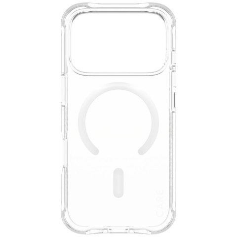 Etui CARE by PanzerGlass Fashionable Samba w. White MagSafe na iPhone 17 Pro - przezroczyste