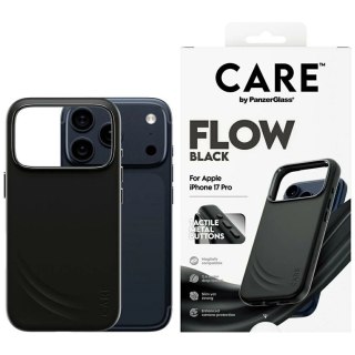 Etui CARE by PanzerGlass Feature FLOW MagSafe na iPhone 17 Pro - czarne