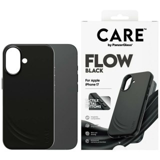 Etui CARE by PanzerGlass Feature FLOW MagSafe na iPhone 17 - czarne