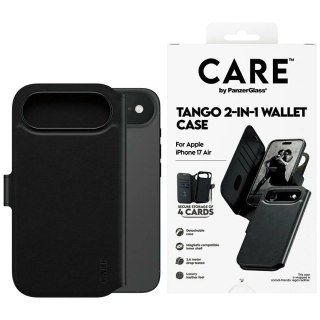 Etui CARE by PanzerGlass Feature Tango 2w1 Wallet Case MagSafe na iPhone Air - czarne