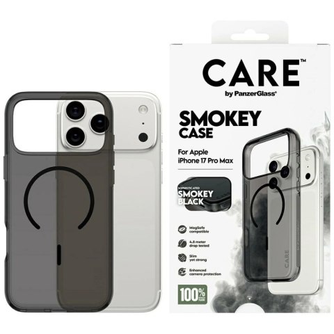 Etui CARE by PanzerGlass Flagship Urban Explorer w. Black MagSafe na iPhone 17 Pro Max - czarne