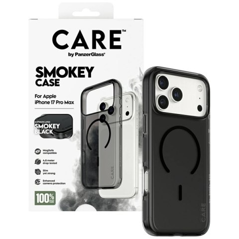 Etui CARE by PanzerGlass Flagship Urban Explorer w. Black MagSafe na iPhone 17 Pro Max - czarne