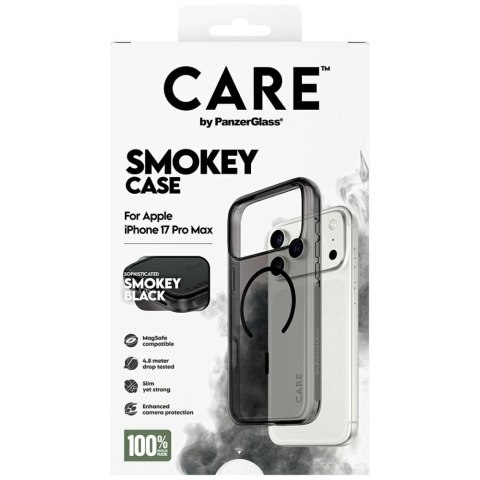 Etui CARE by PanzerGlass Flagship Urban Explorer w. Black MagSafe na iPhone 17 Pro Max - czarne