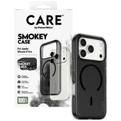 Etui CARE by PanzerGlass Flagship Urban Explorer w. Black MagSafe na iPhone 17 Pro - czarne