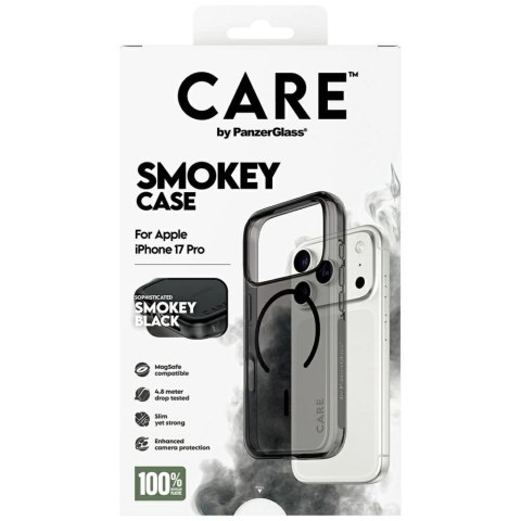 Etui CARE by PanzerGlass Flagship Urban Explorer w. Black MagSafe na iPhone 17 Pro - czarne