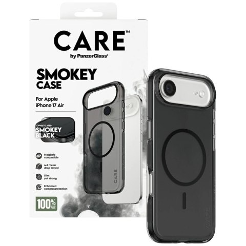 Etui CARE by PanzerGlass Flagship Urban Explorer w. Black MagSafe na iPhone Air - czarne