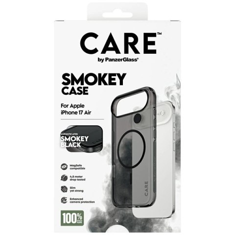 Etui CARE by PanzerGlass Flagship Urban Explorer w. Black MagSafe na iPhone Air - czarne
