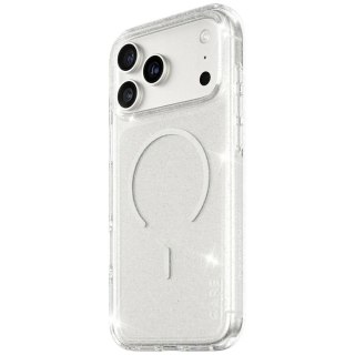 Etui CARE by PanzerGlass Flagship Urban Explorer w. White MagSafe na iPhone 17 Pro Max - przezroczysto-brokatowe
