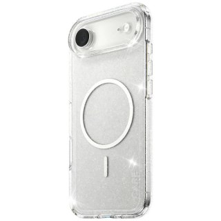 Etui CARE by PanzerGlass Flagship Urban Explorer w. White MagSafe na iPhone Air - przezroczysto-brokatowe