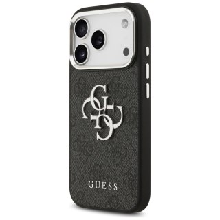 Etui Guess 4G Big 4G Classic Logo na iPhone 17 Pro Max - czarne