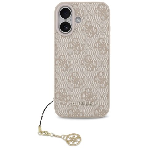 Etui Guess 4G Charms Collection MagSafe na iPhone 17 - różowe