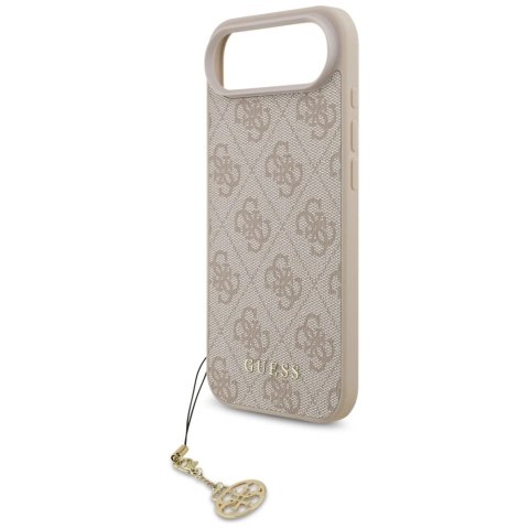 Etui Guess 4G Charms Collection MagSafe na iPhone Air - różowe