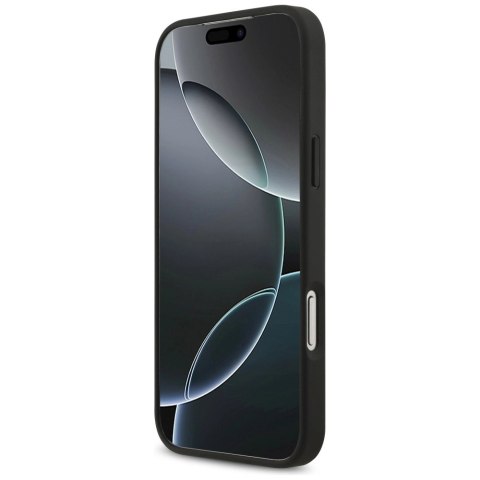 Etui Guess 4G Circle Classic Logo MagSafe na iPhone 17 Pro Max - czarne