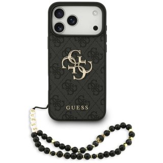 Etui Guess 4G Strap 4G Classic Logo na iPhone 17 Pro Max - czarne