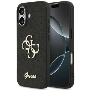 Etui Guess 4G Strap 4G Classic Logo na iPhone 17 - czarne