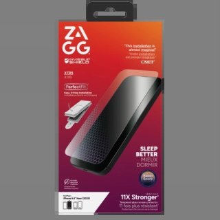 Szkło ochronne ZAGG Invisibleshield Glass XTR5 z grafenem i filtrem światła niebieskiego na iPhone Air