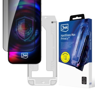 Szkło prywatyzujące 3mk Hardglass Max Privacy na iPhone 13 / 13 Pro / 14 / 16E