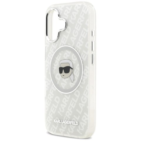 Etui Karl Lagerfeld IML Karl Head Logo MagSafe na iPhone 17 - szare