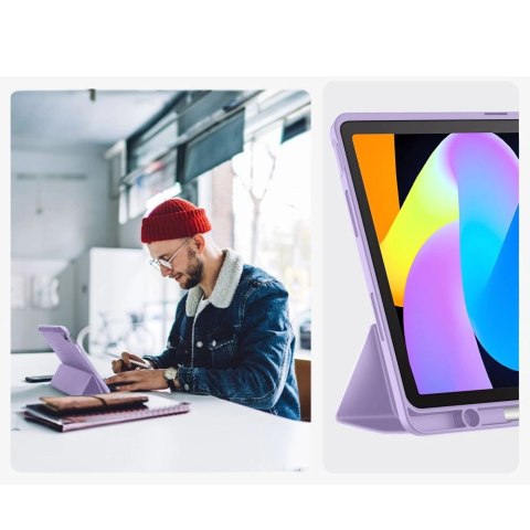 Etui Etui Tech-Protect SmartCase Pen na Lenovo Idea Tab 11.0 TB-336 - fioletowe