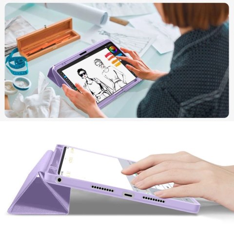 Etui Etui Tech-Protect SmartCase Pen na Lenovo Idea Tab 11.0 TB-336 - fioletowe