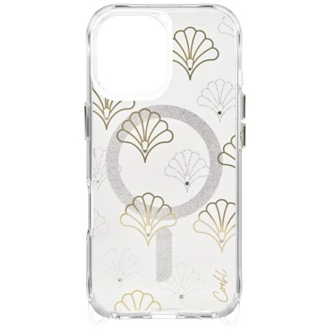 Etui UNIQ Coehl Maree na iPhone 17 Magnetic Charging - srebrne