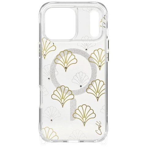 Etui UNIQ Coehl Maree na iPhone 17 Pro Max Magnetic Charging - srebrne