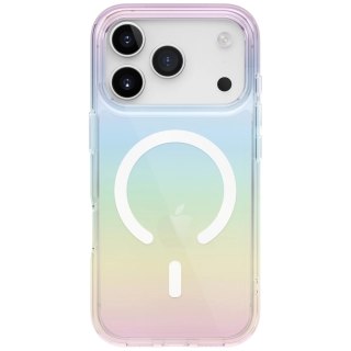 Etui UNIQ Iridescia na iPhone 17 Pro Max Magclick Charging - wielokolorowe