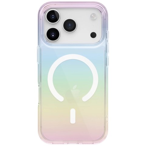 Etui UNIQ Iridescia na iPhone 17 Pro Max Magclick Charging - wielokolorowe