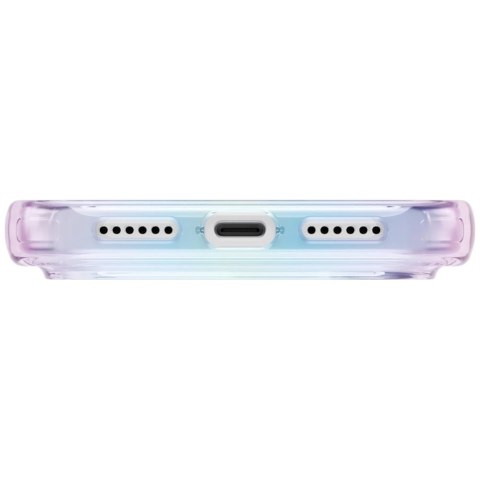 Etui UNIQ Iridescia na iPhone 17 Pro Max Magclick Charging - wielokolorowe