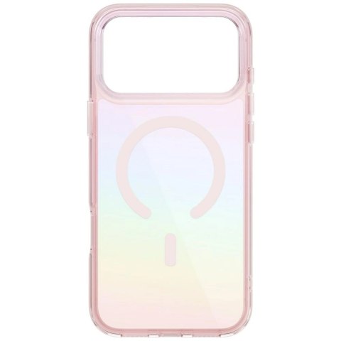 Etui UNIQ Iridescia na iPhone 17 Pro Magclick Charging - wielokolorowe