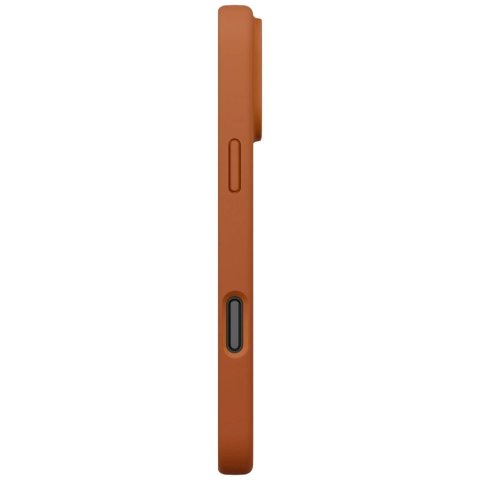 Etui UNIQ Lino na iPhone 17 Pro Max Magclick Charging - pomarańczowe