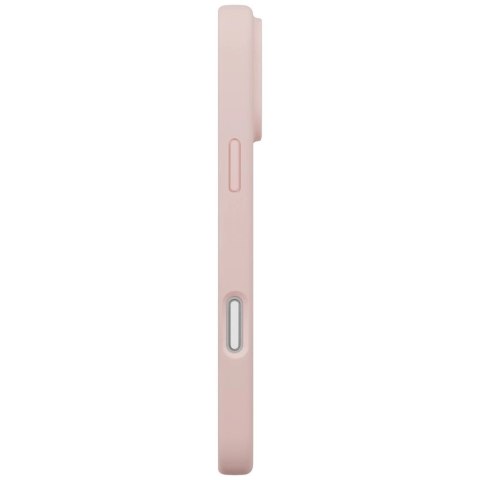 Etui UNIQ Lino na iPhone 17 Pro Max Magclick Charging - różowe