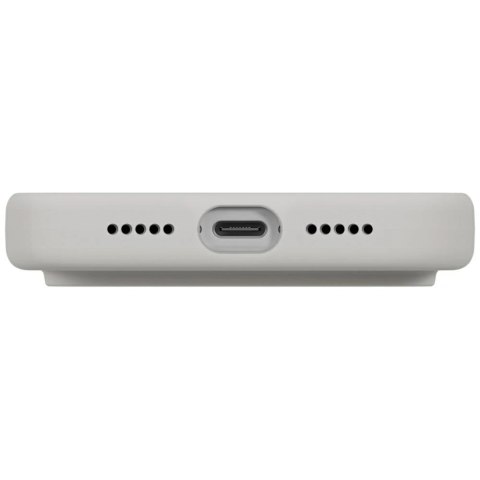 Etui UNIQ Lino na iPhone 17 Pro Magclick Charging - szare