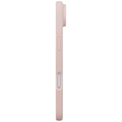 Etui UNIQ Lino na iPhone Air Magclick Charging - różowe