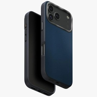 Etui UNIQ Lyden DS na iPhone 17 Pro Magclick Charging - niebiesko-czarne