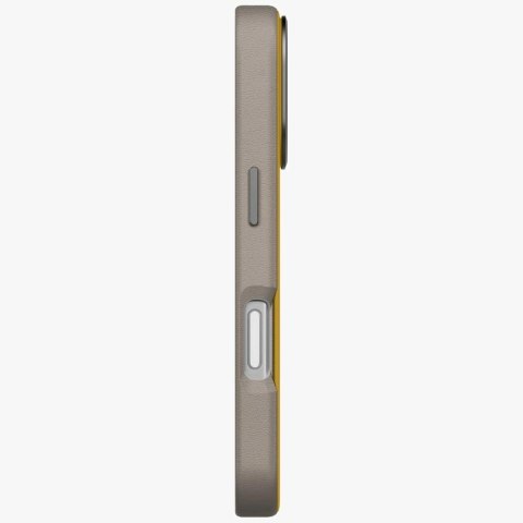Etui UNIQ Lyden DS na iPhone 17 Pro Magclick Charging - żółto-szary